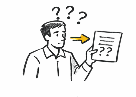 Fehlende Nachvollziehbarkeit